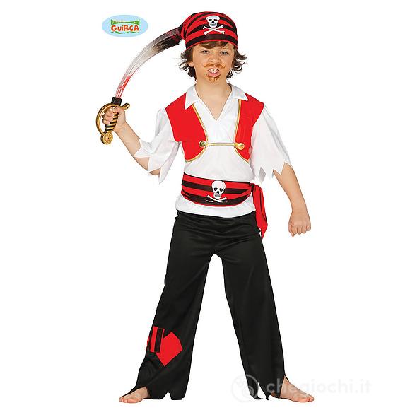 Costume Pirata Mozzo Bambino Taglia 7-9 Anni (83348)