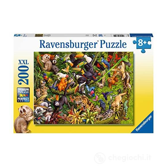 Puzzle 200 pz. XXL Giungla vivace