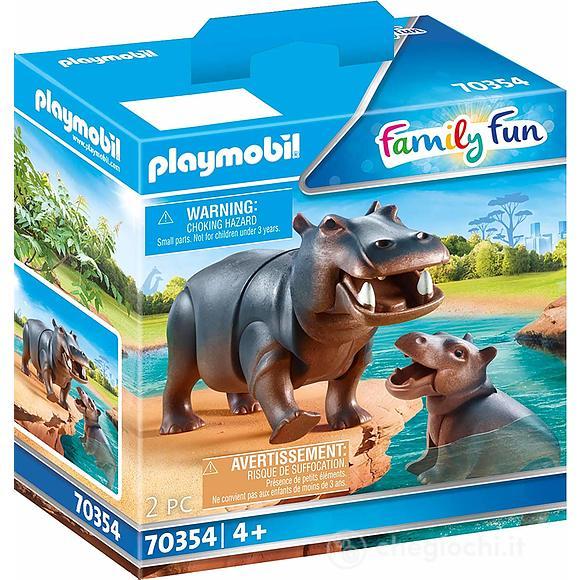 Ippopotamo Con Cucciolo (70354)