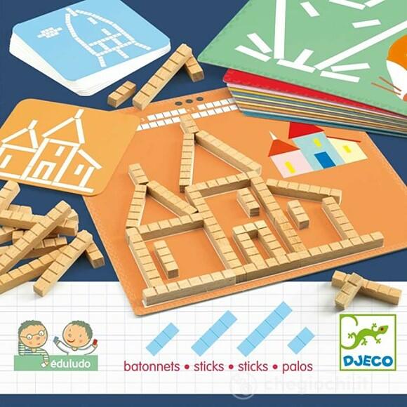 Eduludo sticks - Giochi educativi - Eduludo (DJ08356)