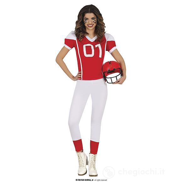 Costume Giocatrice Di Rugby Adulto 38 - 40 (M) (80356)