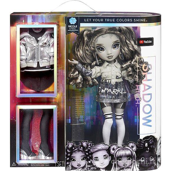 Bambola Rainbow High Shadow Nicole Steel (583585)