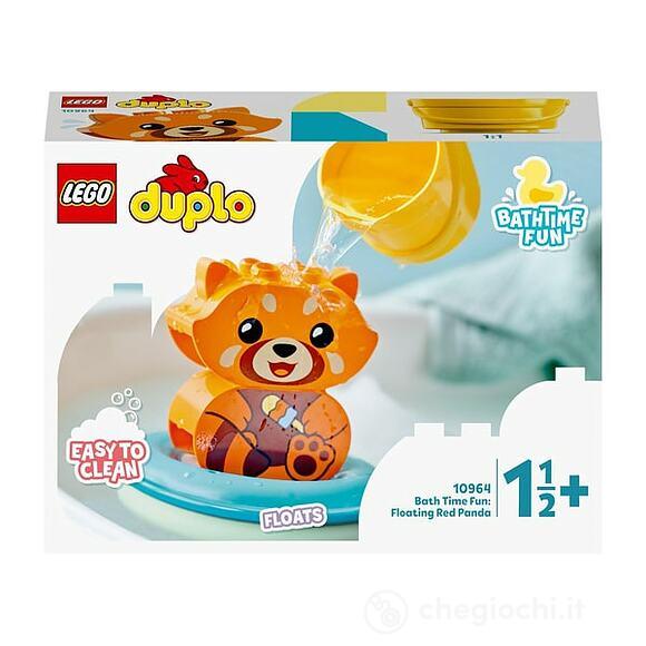 Ora del bagnetto: Panda rosso galleggiante - Lego Duplo (10964)