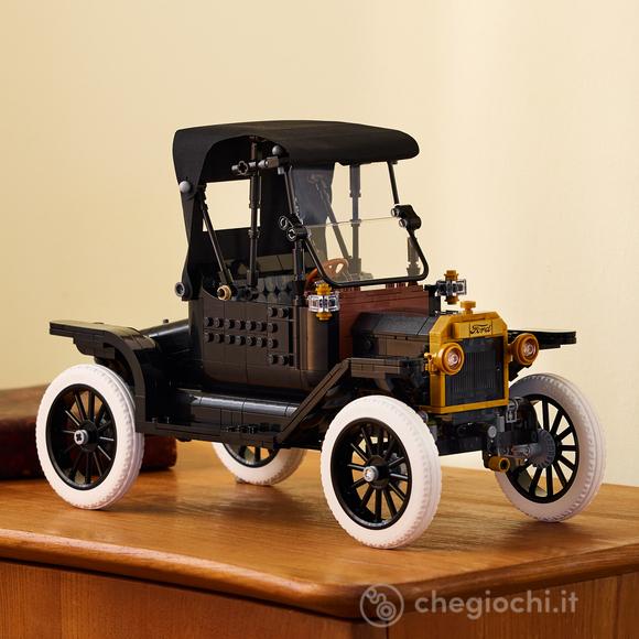 LEGO Icons 11376 Ford Model T, Modello di Auto Retrò per Adulti da Collezione, Regalo per Appassionati di Veicoli Classici