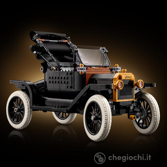 LEGO Icons 11376 Ford Model T, Modello di Auto Retrò per Adulti da Collezione, Regalo per Appassionati di Veicoli Classici