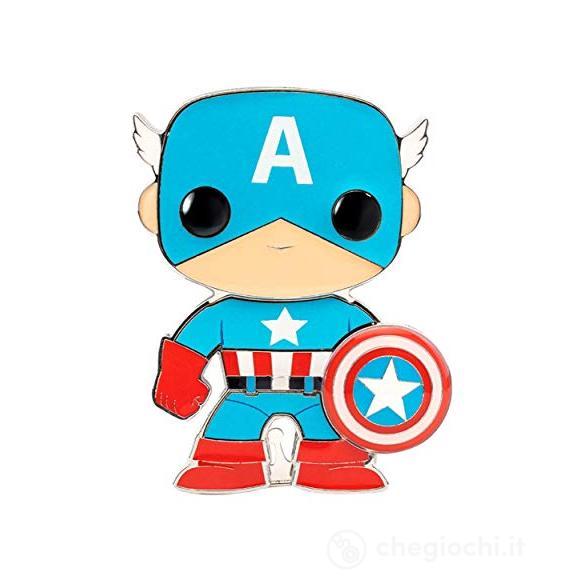 Marvel - Pop Pin Enamel - Captain America
