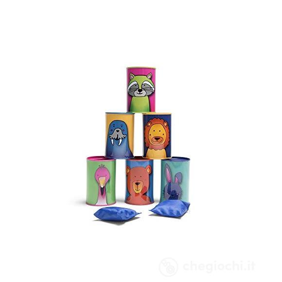Barattoli lattine Gioco di Lancio, Colore Mix, GA362