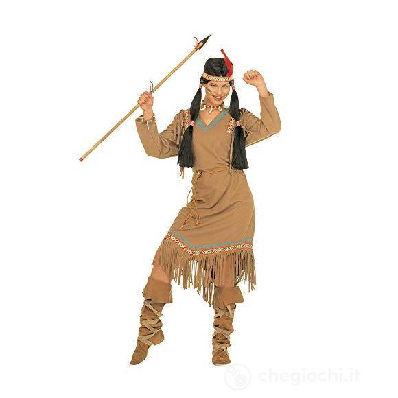Cheyenne (Vestito, Cintura, Fascia Per Testa Con Piuma) XL