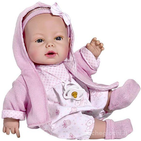 Bebe 33 cm Con Vestito Rosa