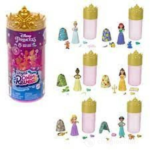 Bambola Royal Color Reveal Mini Disney Princess - Articolo Assortito 1 pz (HMB69)