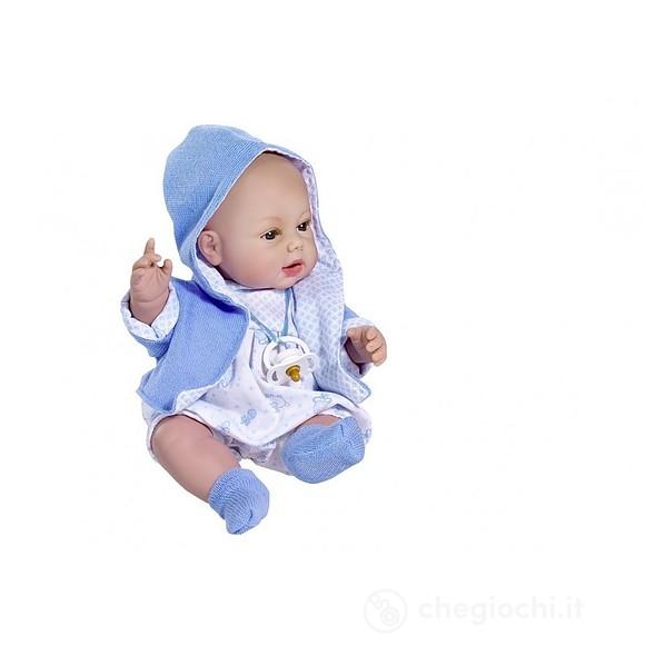 Bebe 33 cm Con Vestito Azzurro