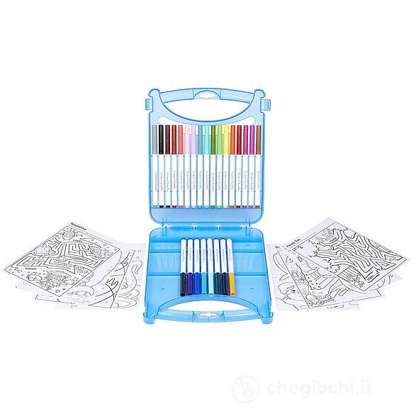 Set Valigetta Pennarelli Lavabili Superpunta (04-0377)