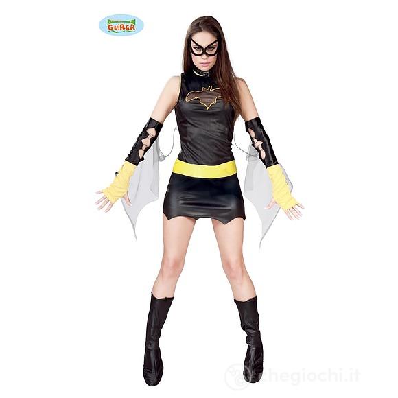 Costume Donna Eroina Nera Taglia M (80377)
