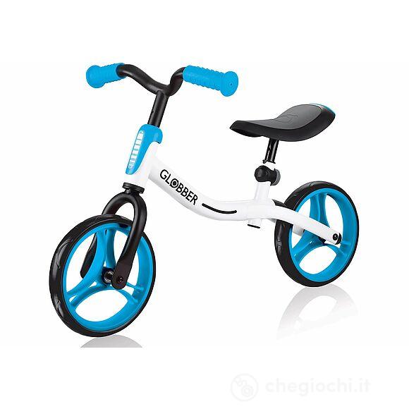 Go Bike bicicletta senza pedali - White/Sky Blue (IDD610-160)