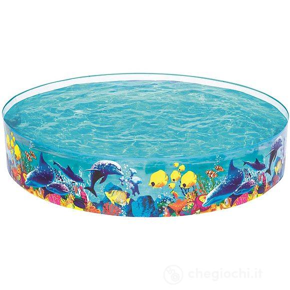Piscina Rigida Fantasia Mare cm. 244x46