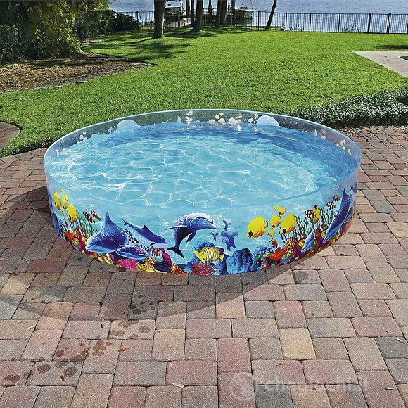 Piscina Rigida Fantasia Mare cm. 244x46