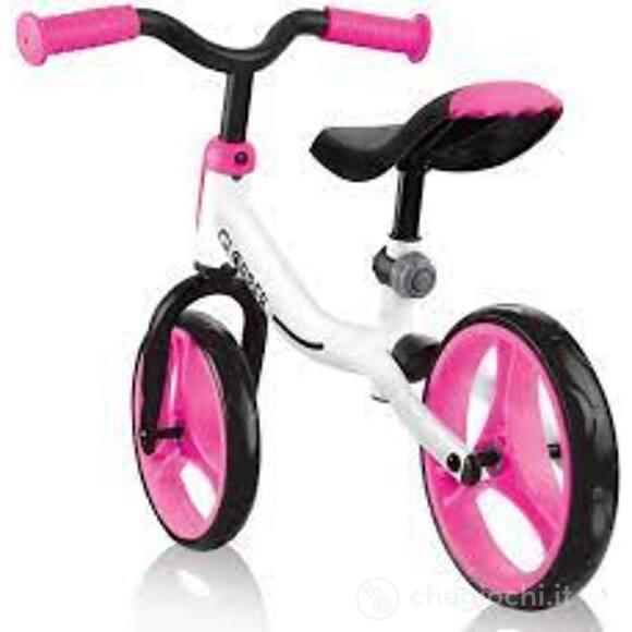 Go Bike bicicletta senza pedali - White/Neon Pink (IDD610-162)