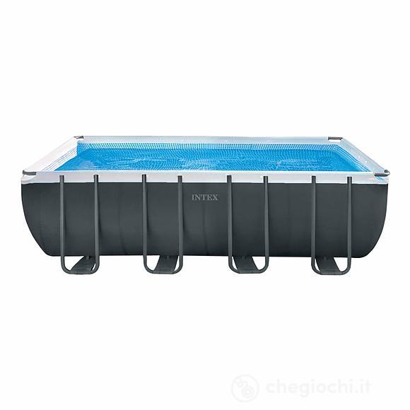 Piscina Ultra Frame 549x274x132 cm con Pompa Sabbia, Doppia scaletta, Telo Copertura (26356)
