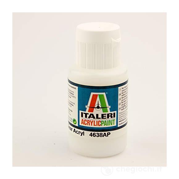 Boccetta colore 35 ml - Gloss Clear Acryl Trasparente