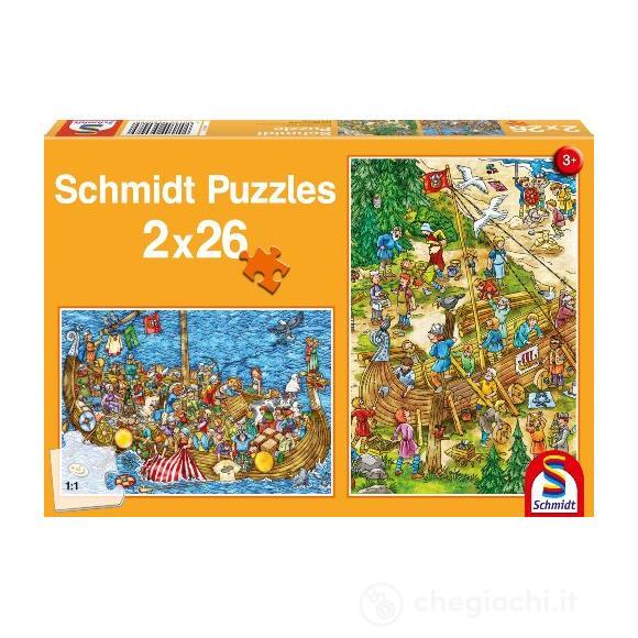 Puzzle 1500 Pezzi Skyline Di New York Di Notte