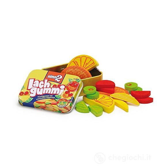 Carmelle Gommose Ai Frutti In Scatoletta Di Metallo