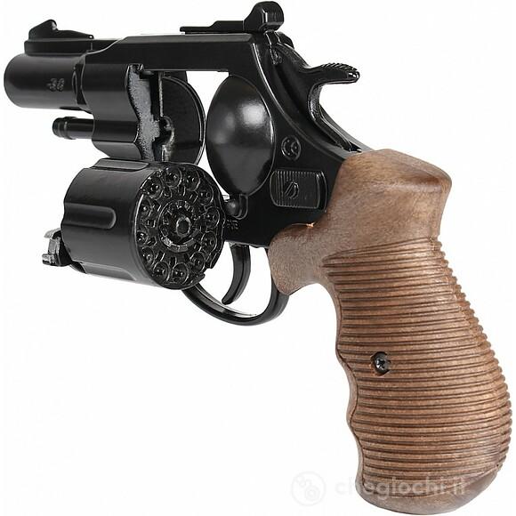 Pistola Police 12 Colpi 21cm Nera (38/6)