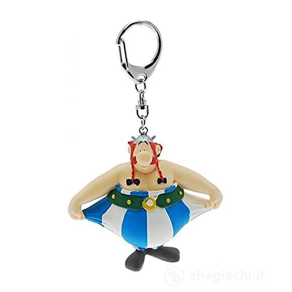 Asterix Obelix Stretching Pants Keychain