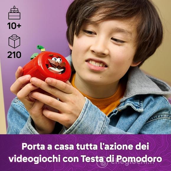 LEGO Fortnite 77079 Testa di Pomodoro, Personaggio Giocattolo, Decorazione Cameretta, Regalo per Gamer, Bambini e Bambine 10+