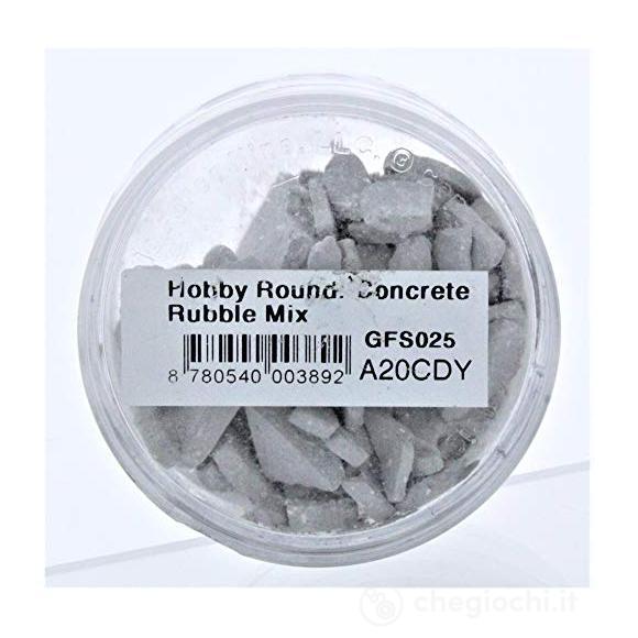 Hobby Round - Concrete Rubble Mix