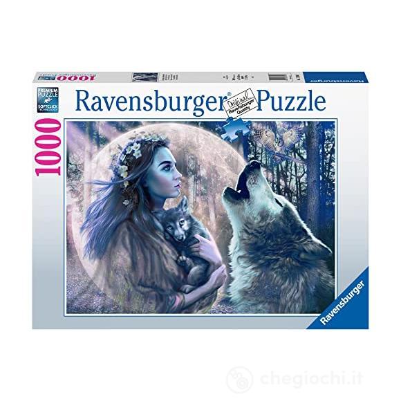 Puzzle 1000 pz - Illustrati Notte di luna piena