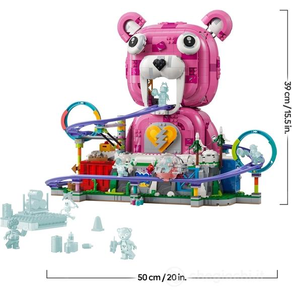 LEGO Fortnite 77082 Tana Strana, Giocattolo con Modello di Parco Giochi e 6 Minifigure, Regalo per Gamer Bambini da 12 Anni