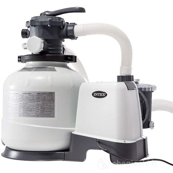 Pompa a Sabbia - Flusso Acqua: 10.500 l/h, Flusso Sistema: 8.000 l/h (26648)