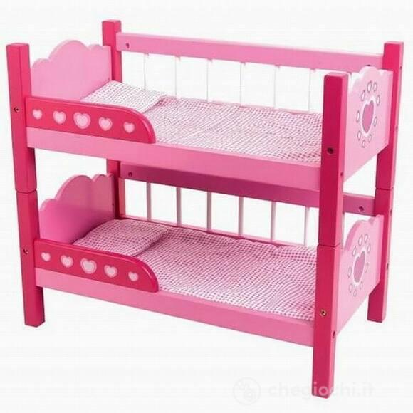 Letto Castello Per Bambola (40392)