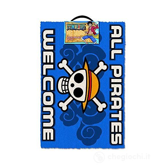 One Piece-All Pirates Welcome Doormat