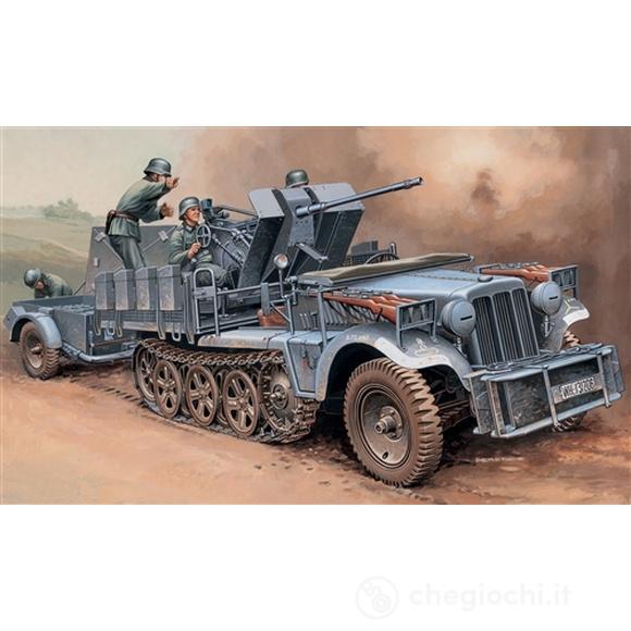 Sd.Kfz 10/4 with Flak 30 and Crew (IT6395) +14