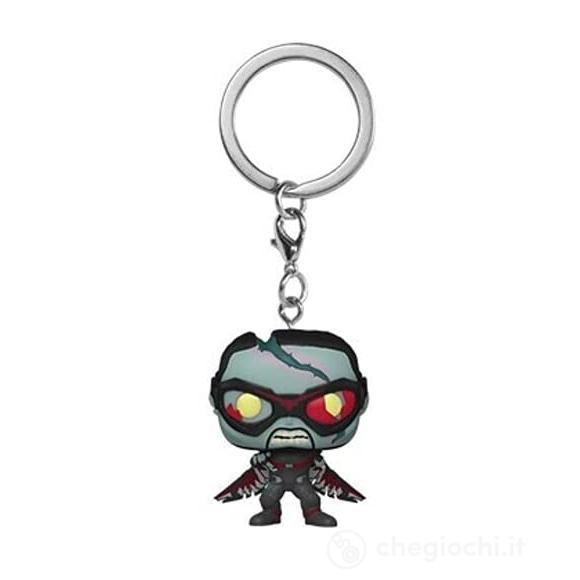 Marvel: Funko Pop! Keychain - What If.. ? - Zombie Falcon (Portachiavi)