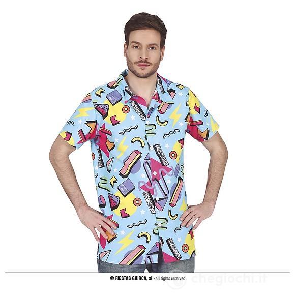 Camicia Anni 80 Adulto Taglia L (16401)