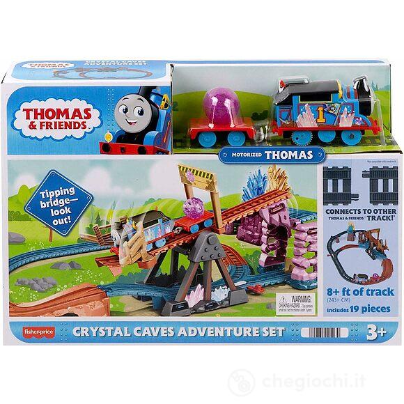Pista Set Avventura nelle Grotte di Cristallo Il Trenino Thomas (HMC28)