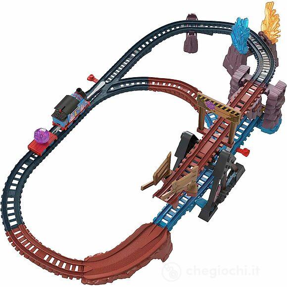 Pista Set Avventura nelle Grotte di Cristallo Il Trenino Thomas (HMC28)