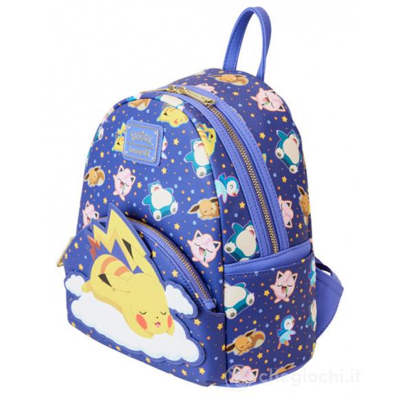 FUNKO Loungefly Mini Zaino Pokemon Pikachu & Friends Sleep