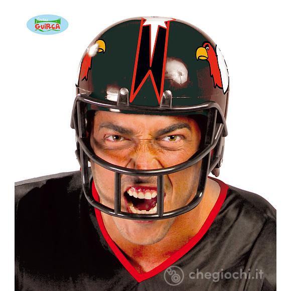 Casco Nero Football Americano In Plastica (13403)