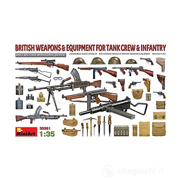 1/35 British Weapons & Equip. for Tank crew & infantry (MA35361)