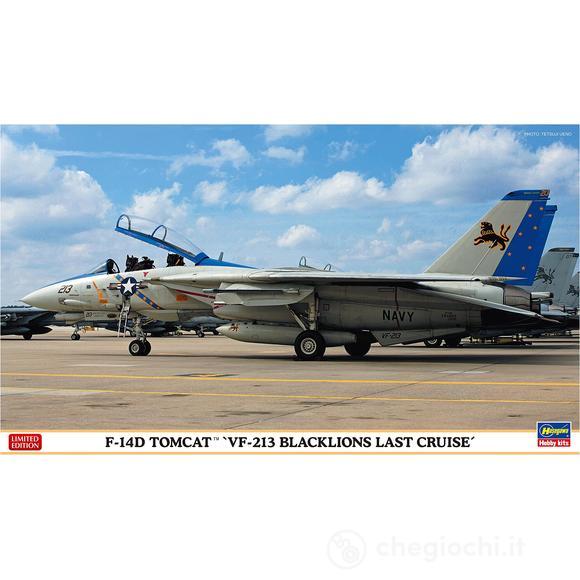 1/72 F-14d Tomcat Vf-213 Blacklions Last Cruise (HA02406)