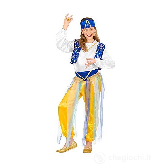 Principessa Araba (Camicia, Gilet, Pantaloni Con Veli, Cintura, Copricapo) (158 Cm / 11-13 Years)
