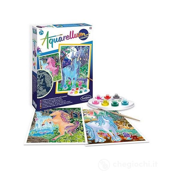 Set Aquarelli Unicorno Fosforescenti (SEN6412)