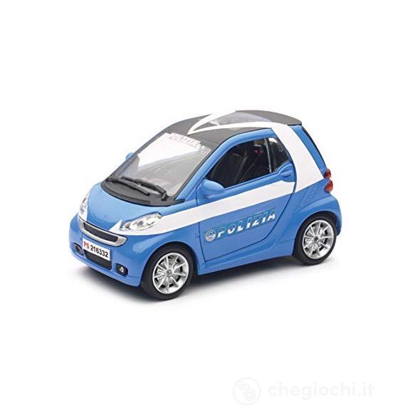 Auto Smart Fortwo Polizia 1:24 71413
