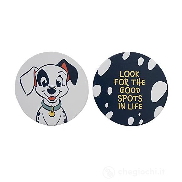 Disney 101 Dalmatians (Coasters Set Of 2 Ceramic Boxed / Set 2 Sottobicchieri Ceramica)