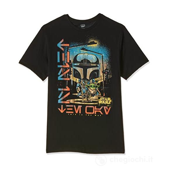 63415 - Star Wars: The Mandalorian - Boxed Tee - Boba Fett - S