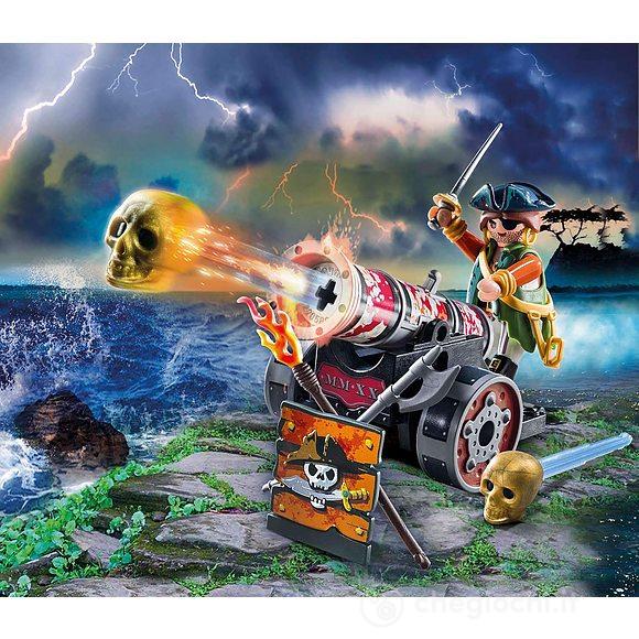 Pirata con cannone (70415)