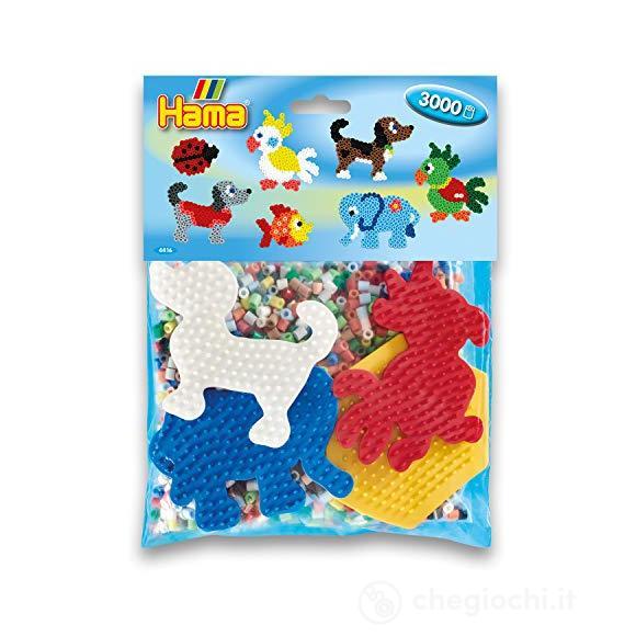 Hama Perle Da Stiro 3000 Pz Animali